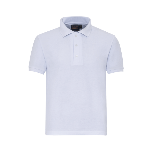 White Dry Fit Performance Short Sleeve Polo Shirt For Men